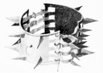 WOLF-PROOF DOG-COLLAR

(Six-inch diameter.)