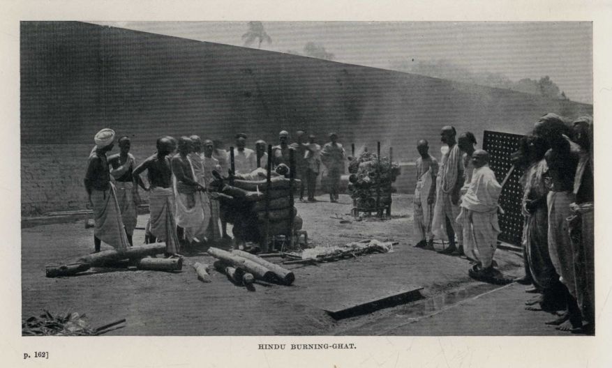 Hindu burning-ghat