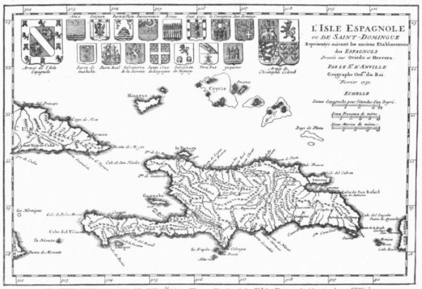 SPANISH SETTLEMENTS IN ESPA�OLA.