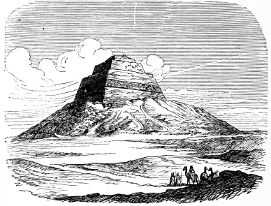 Fig. 4.&mdash;The Pyramid of Meydoun.