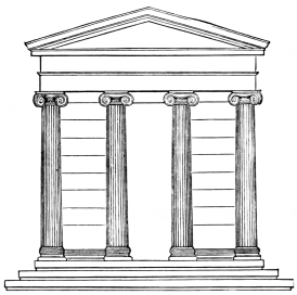 Fig. 172.&mdash;Temple upon the Ilissos.