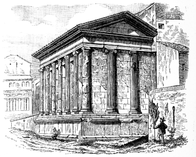 Fig. 271.&mdash;Temple of Fortuna Virilis.
