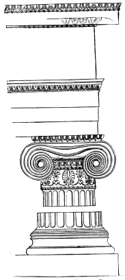 Fig. 175.&mdash;From the Eastern Pronaos of the Erechtheion.