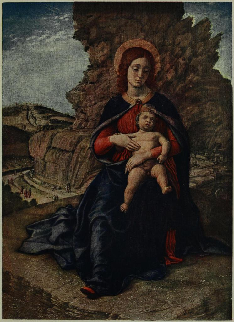 PLATE VI.&mdash;THE MADONNA AND CHILD OF THE GROTTO