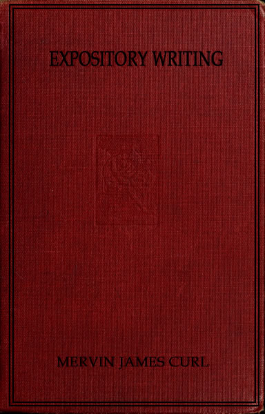 Expository Writing, by Mervin James Curl