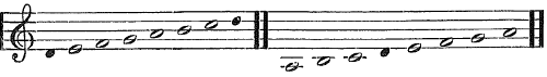 I. Dorian. &nbsp; II. Hypo-dorian.