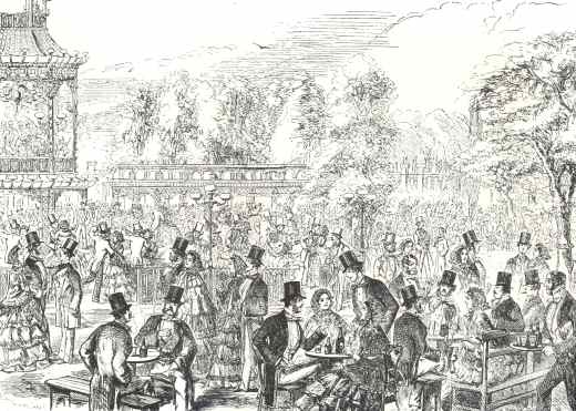 Cremorne Gardens in the Height of the Season.  By
M&rsquo;Connell, 1858