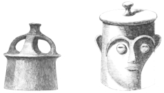 No. 184. Vase-cover with Handle in shape of a Coronet (8
M.).