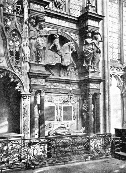 The Tomb of Louis de Br�z� in the Cathedral of Rouen.