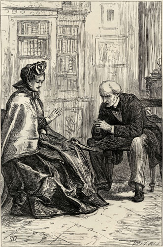 "Let me beg you to think
      over the matter again."