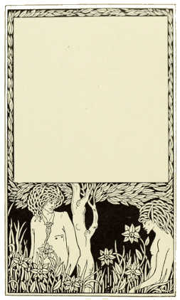 DESIGN FOR TITLE-PAGE OF “PAGAN PAPERS” BY AUBREY
BEARDSLEY