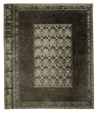BOOKBINDING IN CRUSHED GREEN LEVANT MOROCCO WITH GOLD
TOOLING. BY ALICE PATTINSON (MRS. RAYMUND
ALLEN)