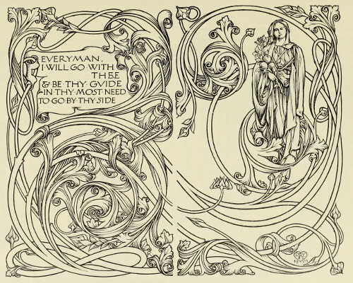 END-PAPER DESIGN BY REGINALD L. KNOWLES FOR “EVERYMAN'S
LIBRARY.” FOR MESSRS. J. M. DENT AND SONS LTD.