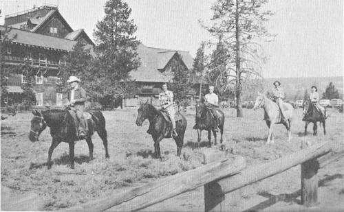 Off to view Yellowstone&rsquo;s wonders from horseback