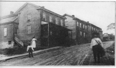 THE SLAVIC HOME ON WHISKEY HILL

Flanked by culm piles, breakers and mines.