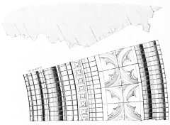 DETAIL OF CIRCULAR WINDOW&mdash;BROLETTO, BRESCIA.
