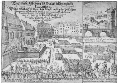 THE EXECUTIONS ON THE MARKET-PLACE OF THE OLD TOWN OF
PRAGUE ON THE 21ST OF JUNE 1621