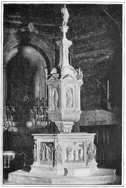 Alinari, Florence

THE FONT OF SAN GIOVANNI DI SIENA