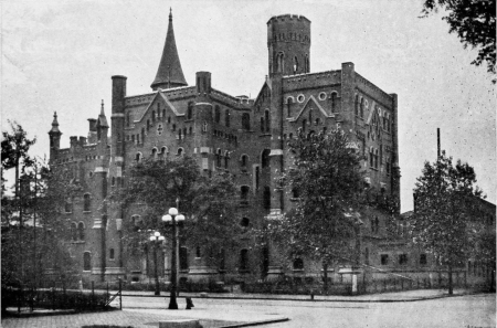 The Medical College at Columbus. Mr. Howells had a room
in the third story above the main entrance