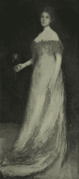 PORTRAIT OF MISS KINSELLA
THE IRIS, ROSE AND GREEN