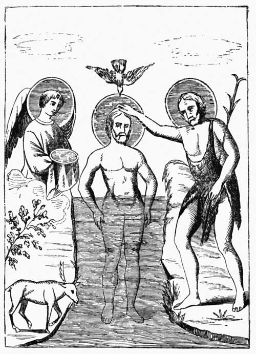 Illustration: Fig. 132.&mdash;The Baptism of Our Lord.