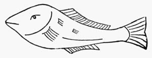 Illustration: Fig. 51.&mdash;Symbolical Fish.
