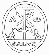 Illustration: Fig. 60.&mdash;Early Christian Seal.