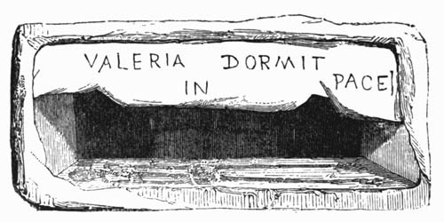 Illustration: Fig. 7.&mdash;Valeria Sleeps in Peace.