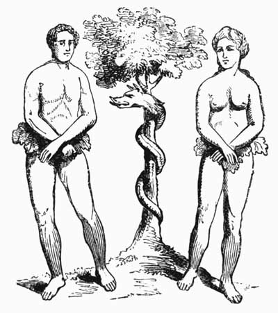 Illustration: Fig. 62.&mdash;The Temptation and Fall.