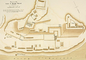Plan of the Ruins of Mench� Tinamit