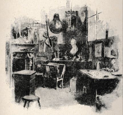 Robert&rsquo;s workroom in the Hermitage