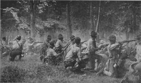 Image unavailable: “It was not because they knew how to fight; it was because they meant to stay there till they died.”


Frontispiece

