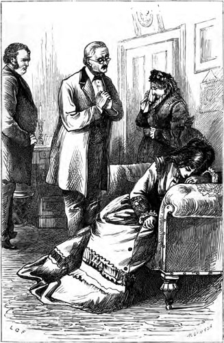 Ah, Ma’am-moiselle," said Croll,
      "you should oblige your fader.