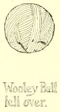 Wooley Ball
fell over.