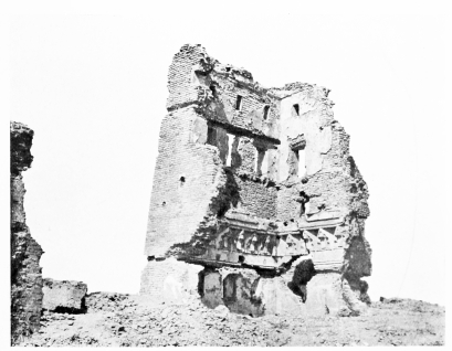 Fig. 40.&mdash;RAḲḲAH, PALACE.
