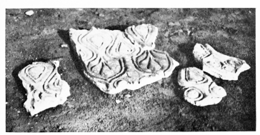 Fig. 160.&mdash;SÂMARRÂ, STUCCO DECORATION.
