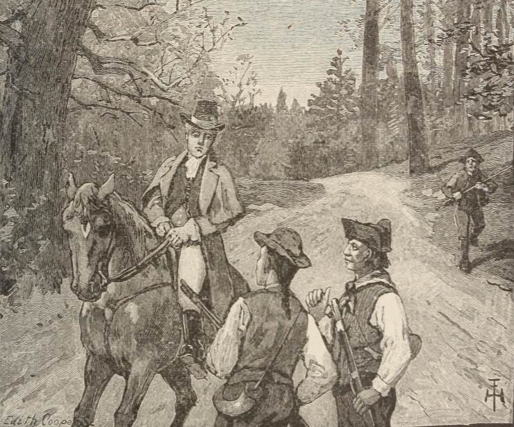 Capture of Andr�.