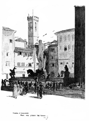Image unavailable: PIAZZA d'SIGNORIA

FROM THE LOGGIA DEI LANZI.
