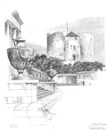 Image unavailable: Clifford's Tower&mdash;York Castle.