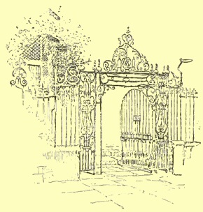 Gateway of Rossetti&rsquo;s old house