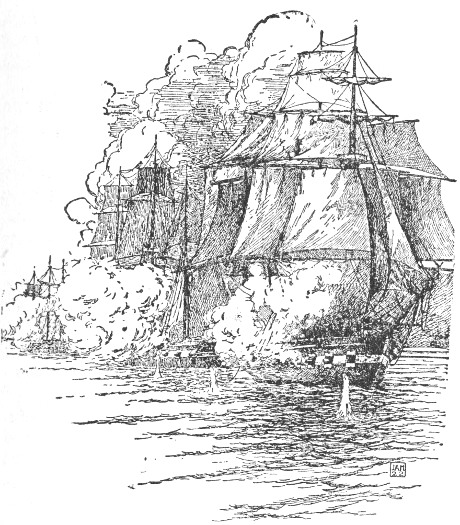 I'D BLOW EVERY ONE OF THOSE PIRATE NESTS OUT OF THE
WATER BEFORE I'D PAY ONE OF THOSE BLOODY BASHAWS A SIXPENCE!