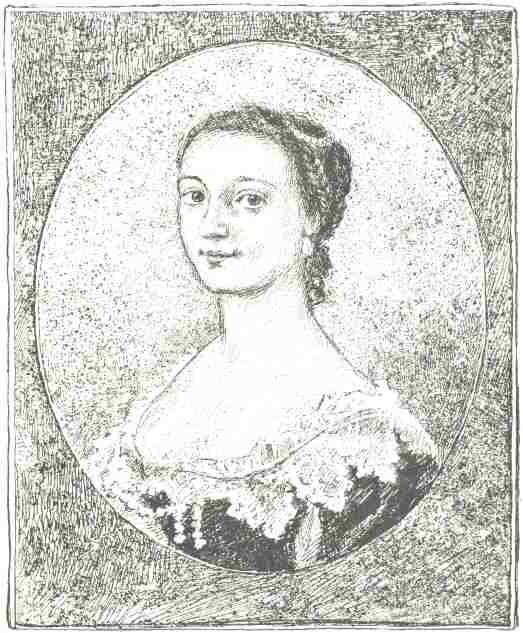 Miss Walkinshaw.  From a miniature in the possession of Mrs.
Wedderburn Ogilvie, of Rannagulzion.  (By permission of Messrs.
Charles Scribners&rsquo; Sons.)