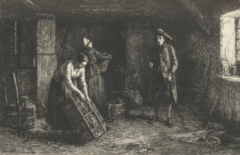 The Laird in Jeanie’s Cottage