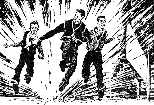 boys running