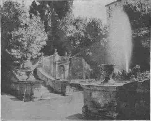38 Stairway and Fountain, Villa D'este