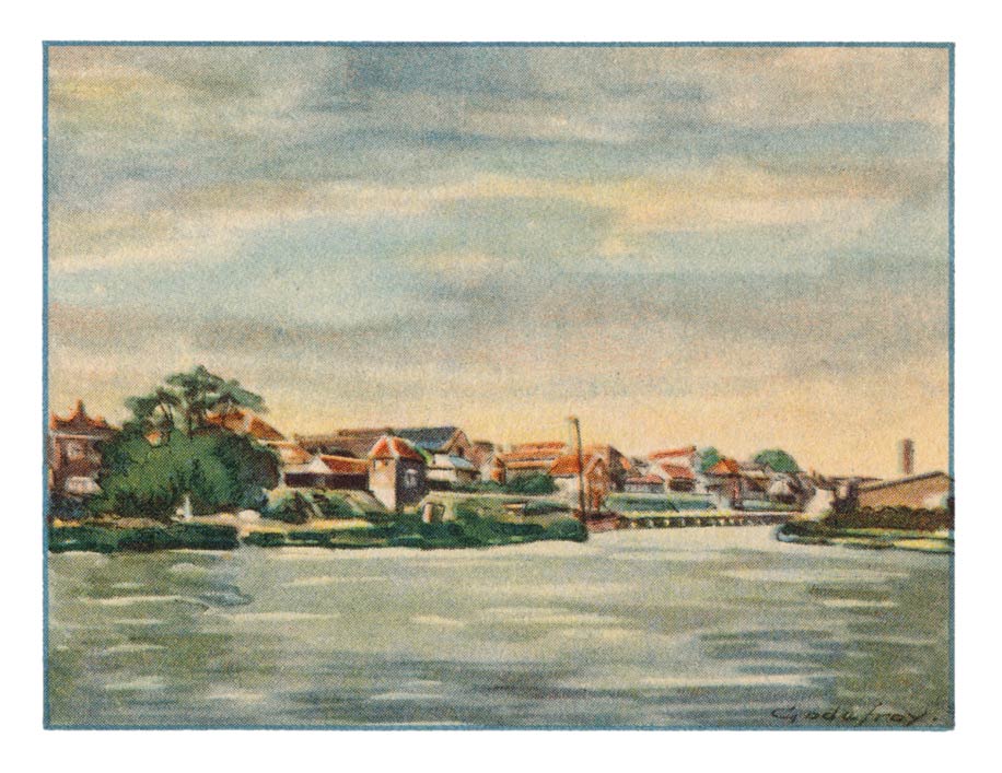 80. LEERDAM, Ingang haven