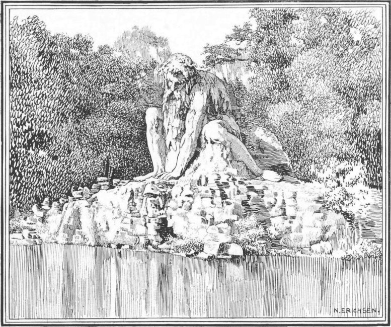 L’Appennino, Gigantic Statue by Giovanni Da Bologna