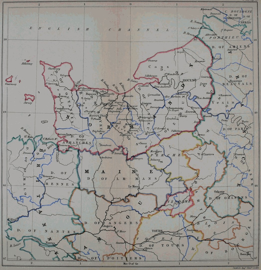 NORMANDY AND THE NEIGHBOURING STATES.