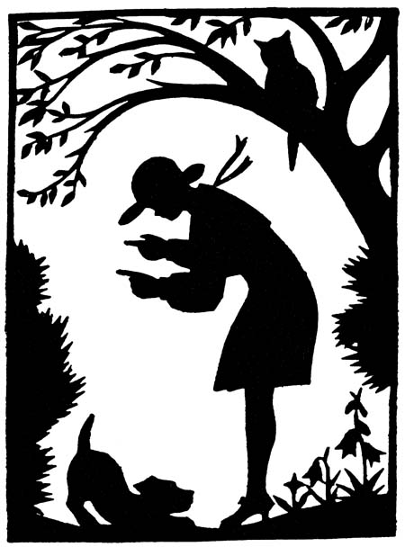 One of your cats has been treed by Spotty