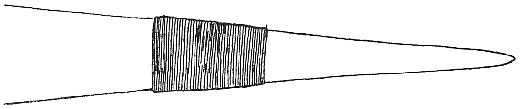 Fig. 7. Upper end of South Andaman bow